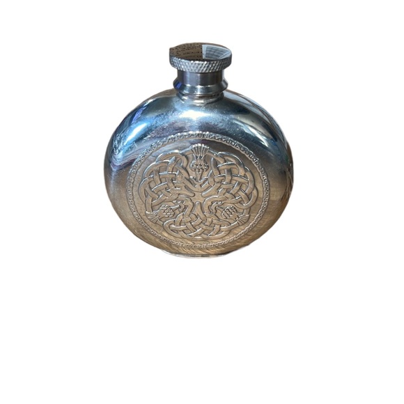 Edwin Sheffield 302 Europe pewter Blyde England 1798DAEPU flask perfect gift - Picture 10 of 11